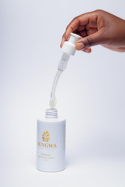COLEÇÃO SUNGWA EQUILÍBRIO TOTAL        Shampoo + Condicionador 3 em 1 + Detox Capilar Natural + Suplemento Alimentar cabelo & unha
